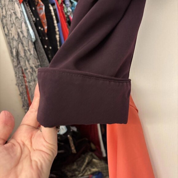 FS Limited Purple Double Lined Removable Hood Zipper Toggle Parka Coat. Sz M - Picture 7 of 15